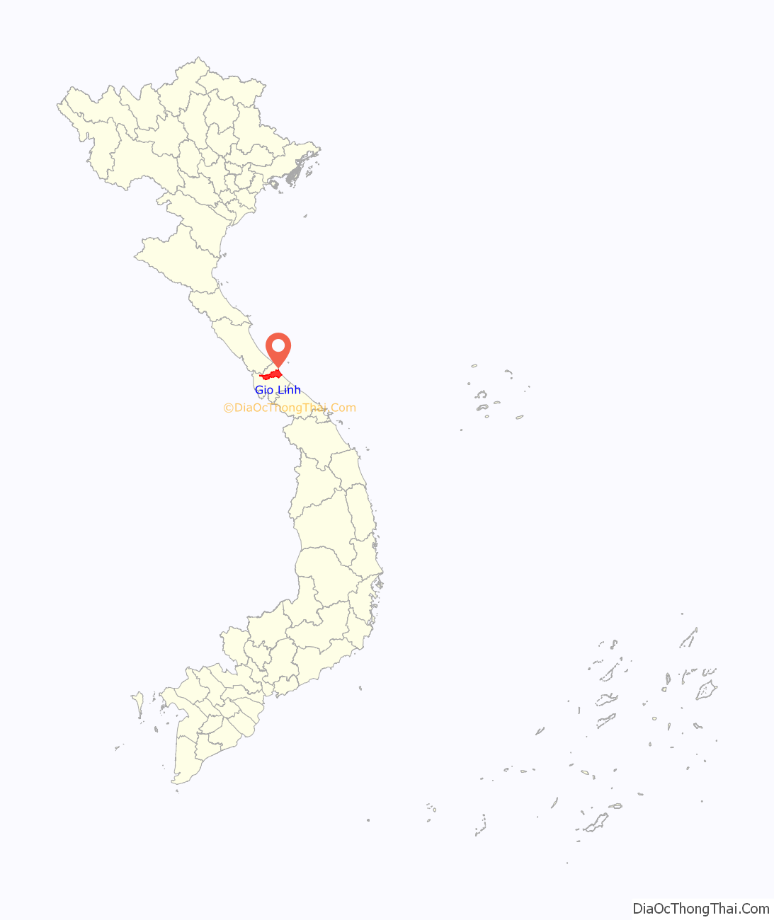 Huyện Gio Linh ở đâu? Vị trí của huyện Gio Linh