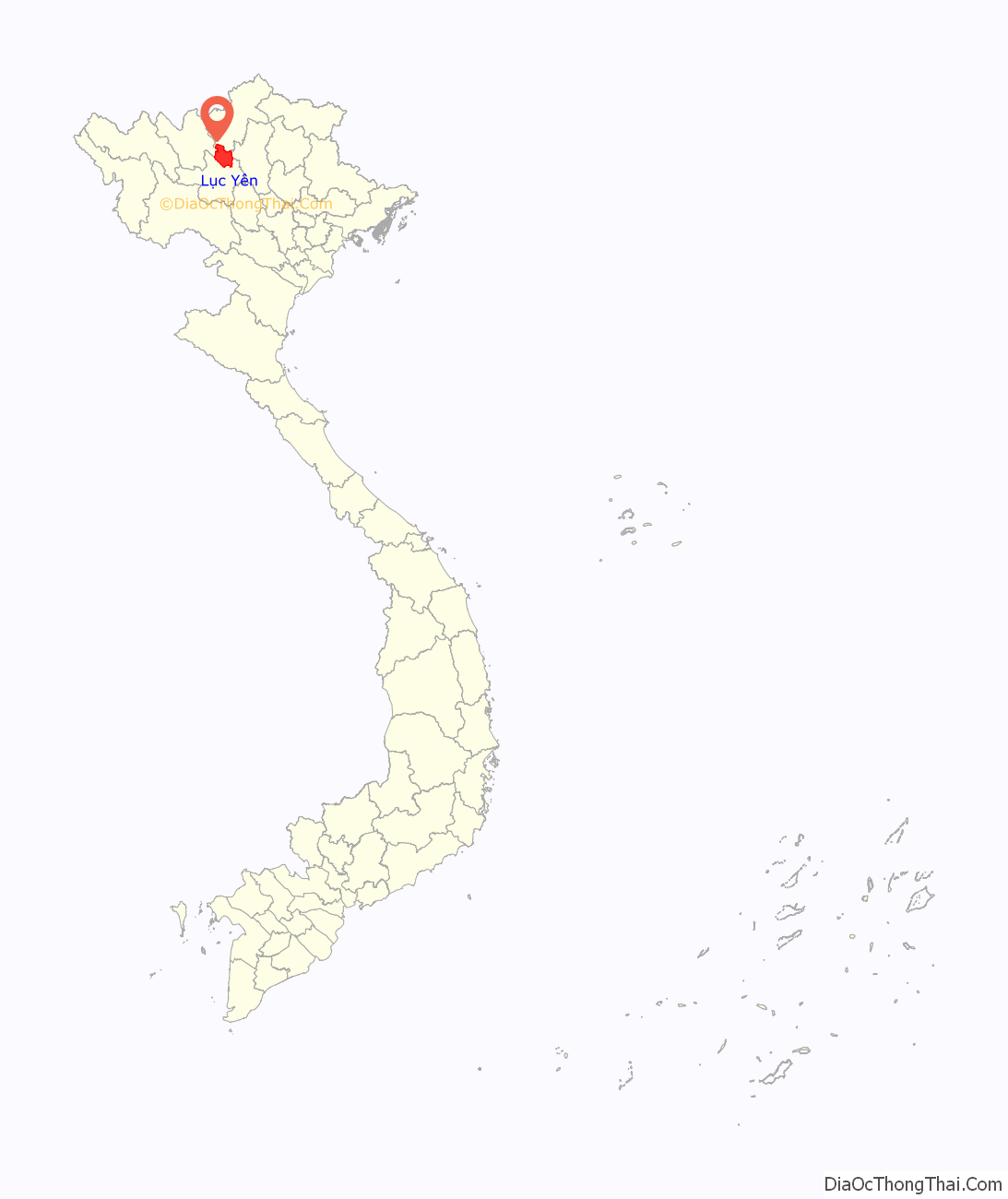 Huyện Lục Yên ở đâu? Vị trí của huyện Lục Yên