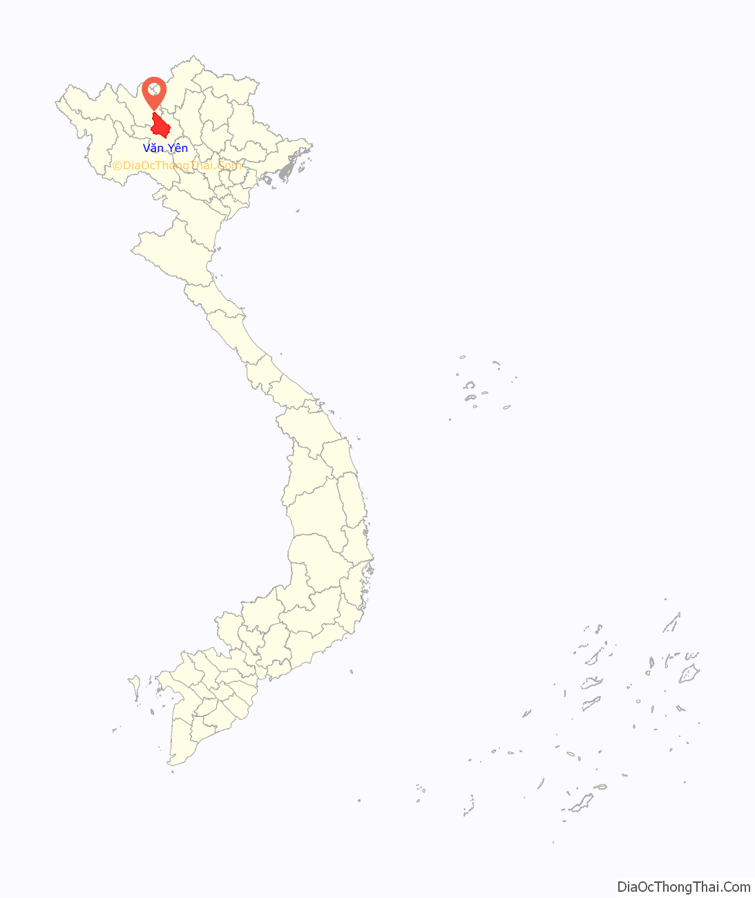 Huyện Văn Yên ở đâu? Vị trí của huyện Văn Yên