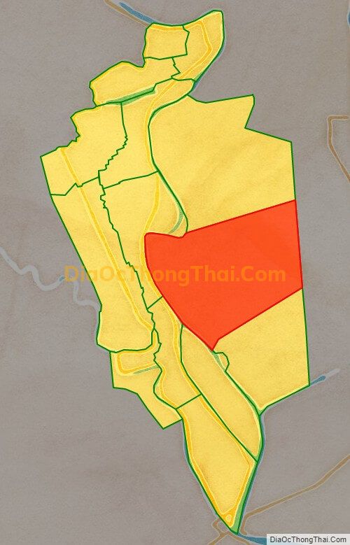 Bản đồ vị trí và địa giới hành chính Xã Vĩnh Lộc, huyện An Phú