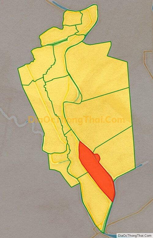 Bản đồ vị trí và địa giới hành chính Xã Vĩnh Trường, huyện An Phú
