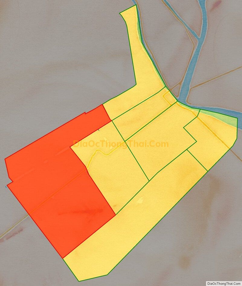 Bản đồ vị trí và địa giới hành chính Xã Vĩnh Tế, TP Châu Đốc