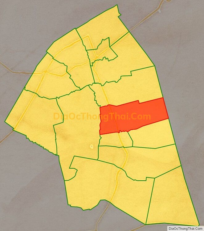 Bản đồ vị trí và địa giới hành chính Xã Vĩnh Trung, huyện Tịnh Biên