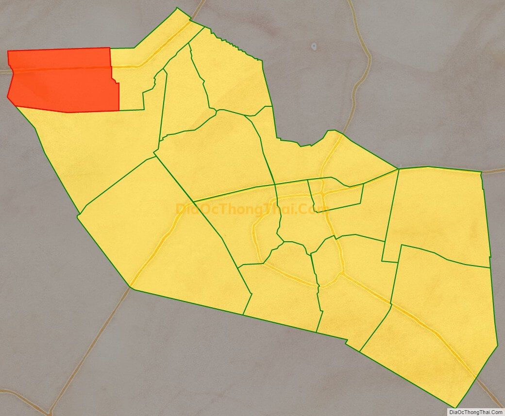 Bản đồ vị trí và địa giới hành chính Xã Vĩnh Gia, huyện Tri Tôn