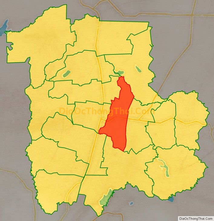 Bản đồ vị trí và địa giới hành chính Xã Bình Giã, huyện Châu Đức