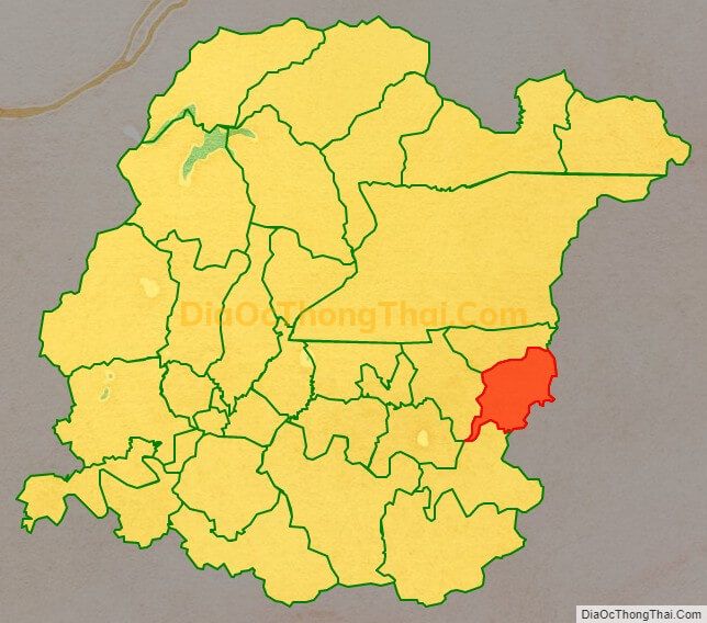 Bản đồ vị trí và địa giới hành chính Xã Biển Động, huyện Lục Ngạn