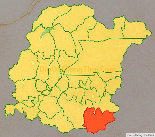 Bản đồ vị trí và địa giới hành chính Xã Đèo Gia, huyện Lục Ngạn