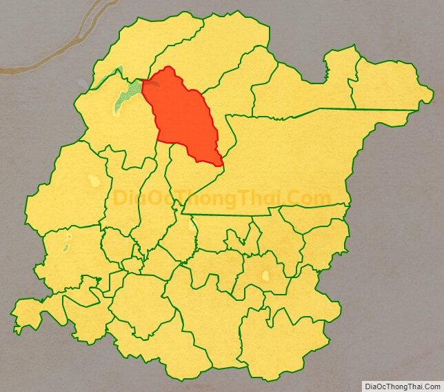 Bản đồ vị trí và địa giới hành chính Xã Hộ Đáp, huyện Lục Ngạn