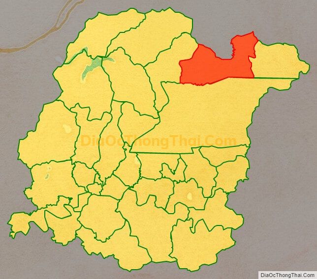 Bản đồ vị trí và địa giới hành chính Xã Phong Minh, huyện Lục Ngạn