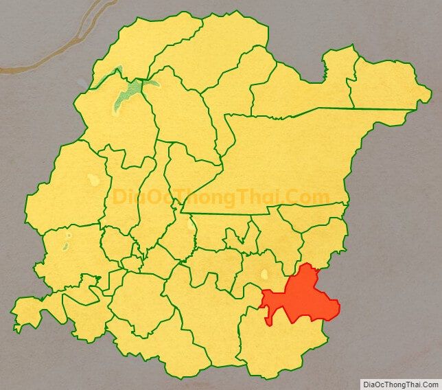 Bản đồ vị trí và địa giới hành chính Xã Phú Nhuận, huyện Lục Ngạn