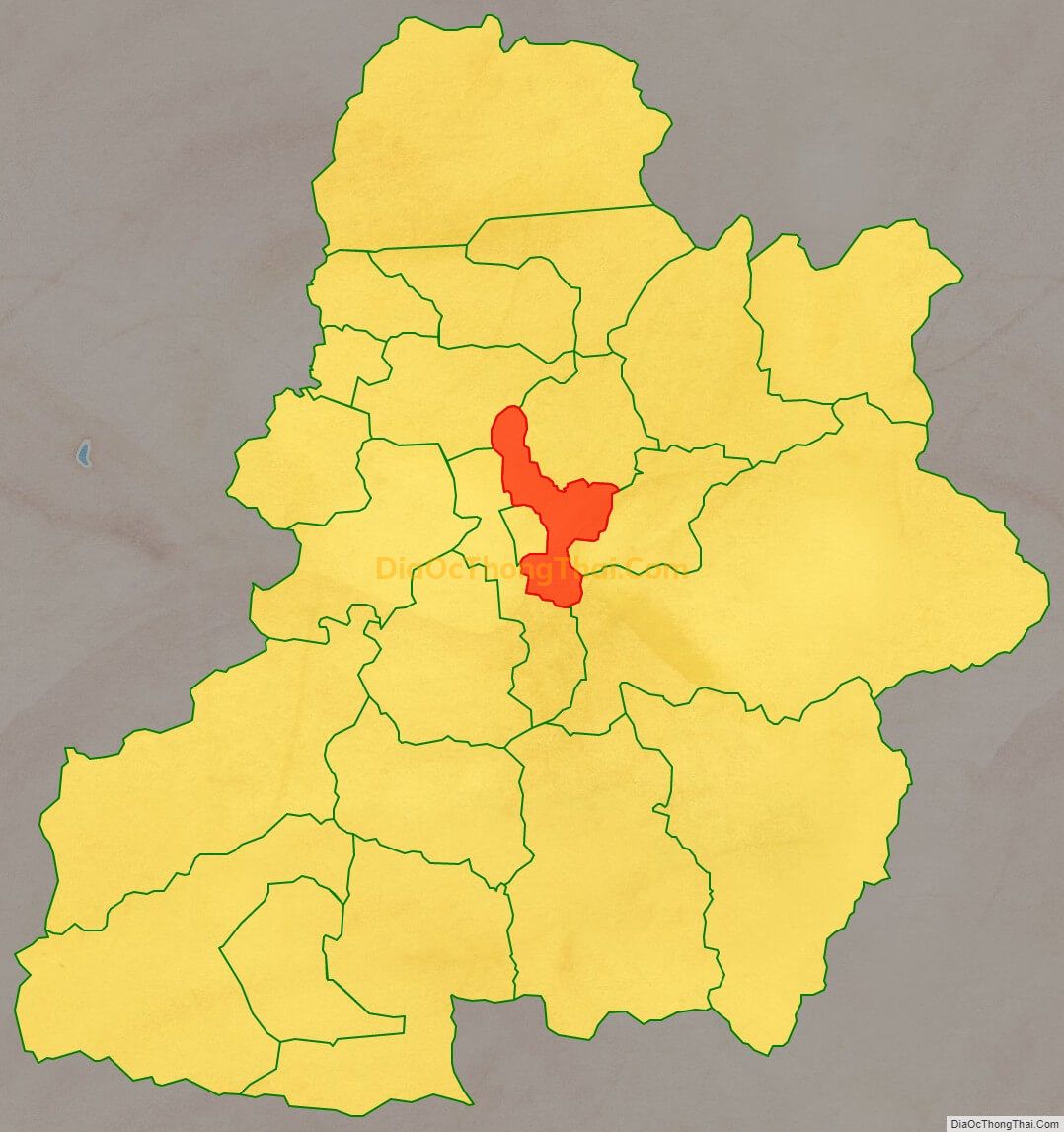 Bản đồ vị trí và địa giới hành chính Xã An Lập (cũ), huyện Sơn Động