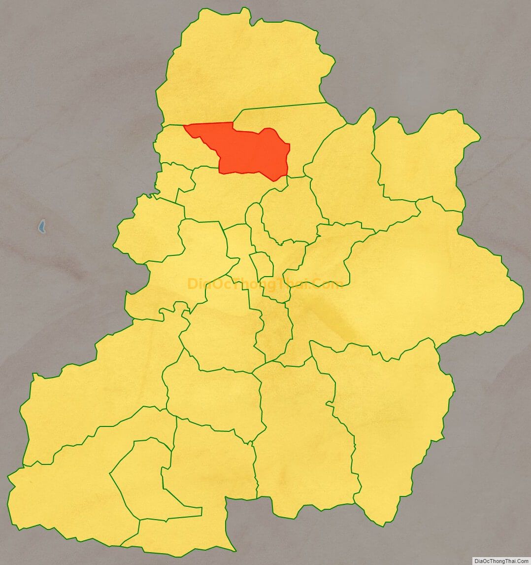 Bản đồ vị trí và địa giới hành chính Xã Phúc Thắng (cũ), huyện Sơn Động