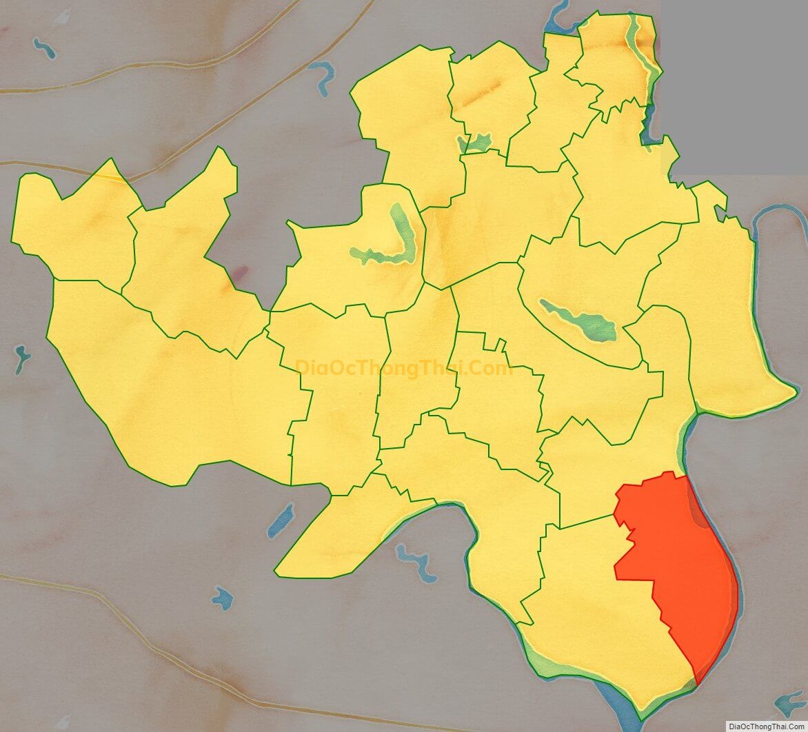 Bản đồ vị trí và địa giới hành chính Xã Đồng Việt, huyện Yên Dũng