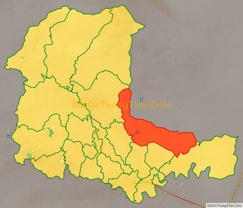 Bản đồ vị trí và địa giới hành chính Xã Đồng Hưu, huyện Yên Thế