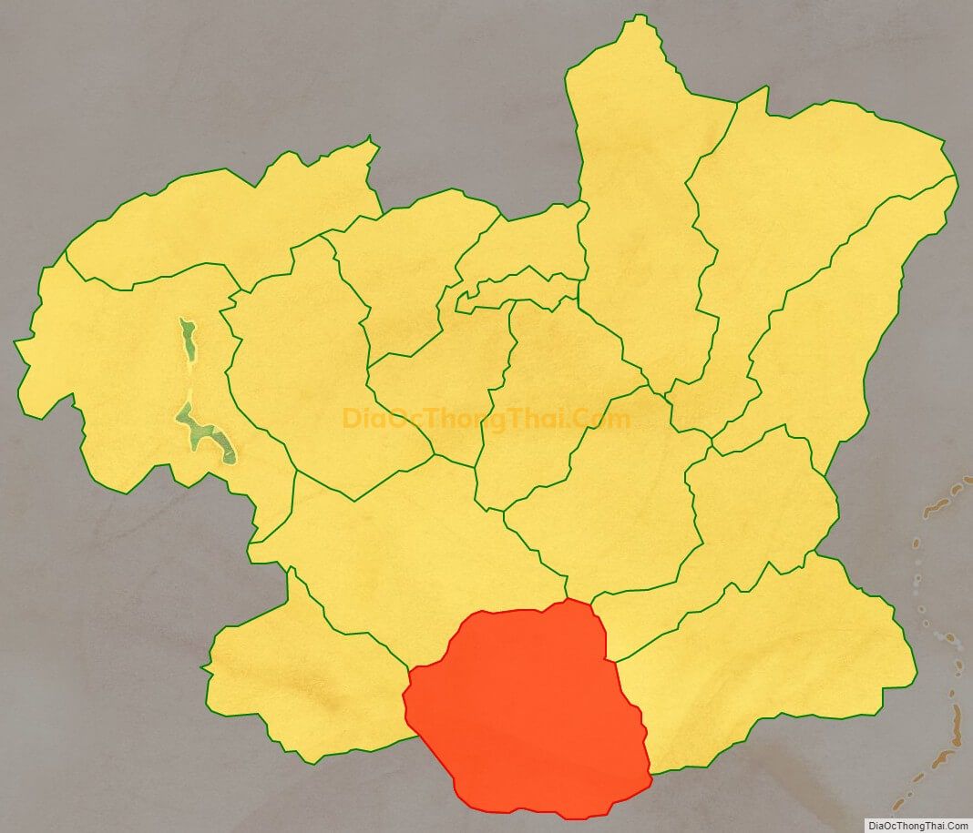 Bản đồ vị trí và địa giới hành chính Xã Đồng Phúc, huyện Ba Bể