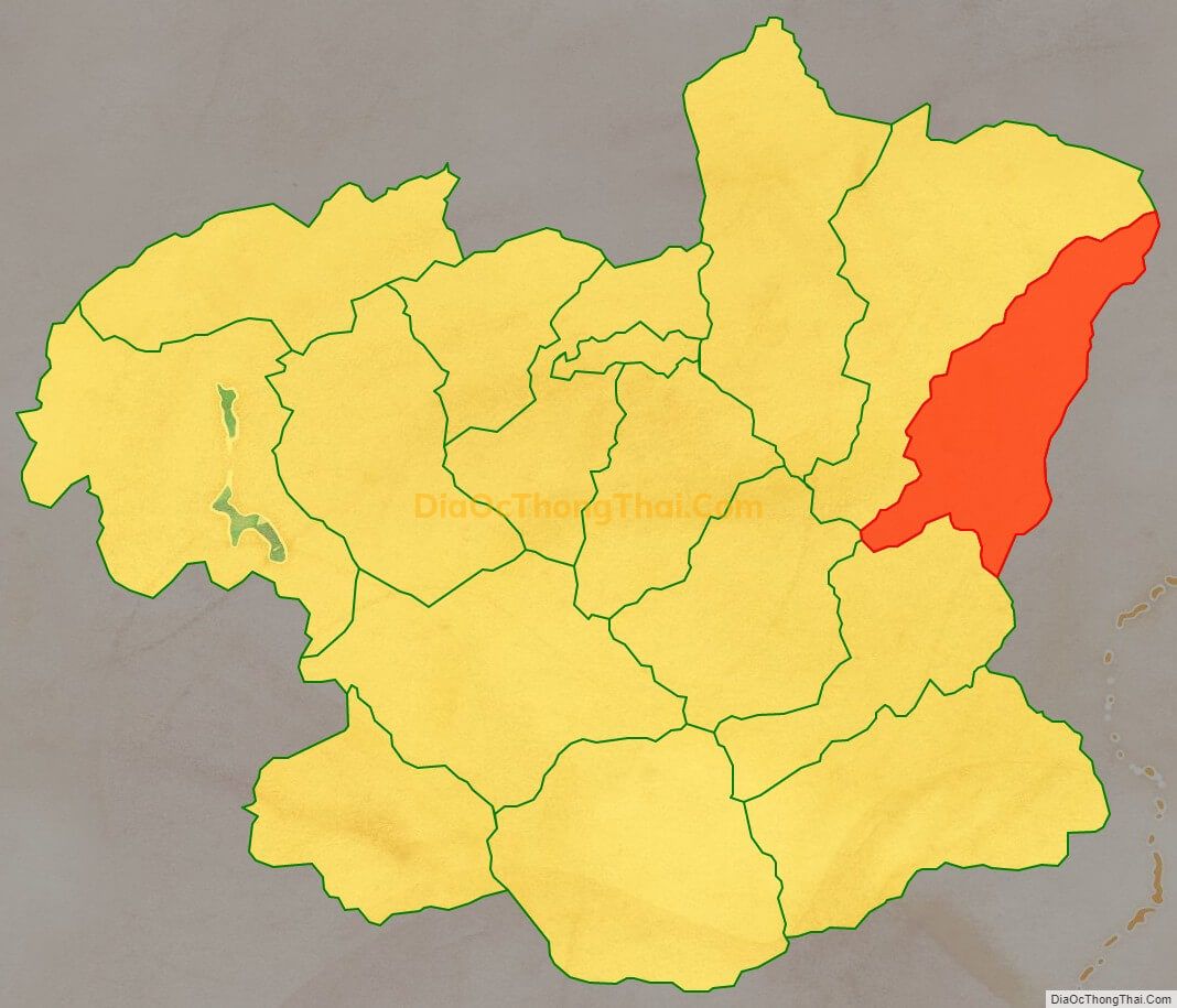 Bản đồ vị trí và địa giới hành chính Xã Hà Hiệu, huyện Ba Bể