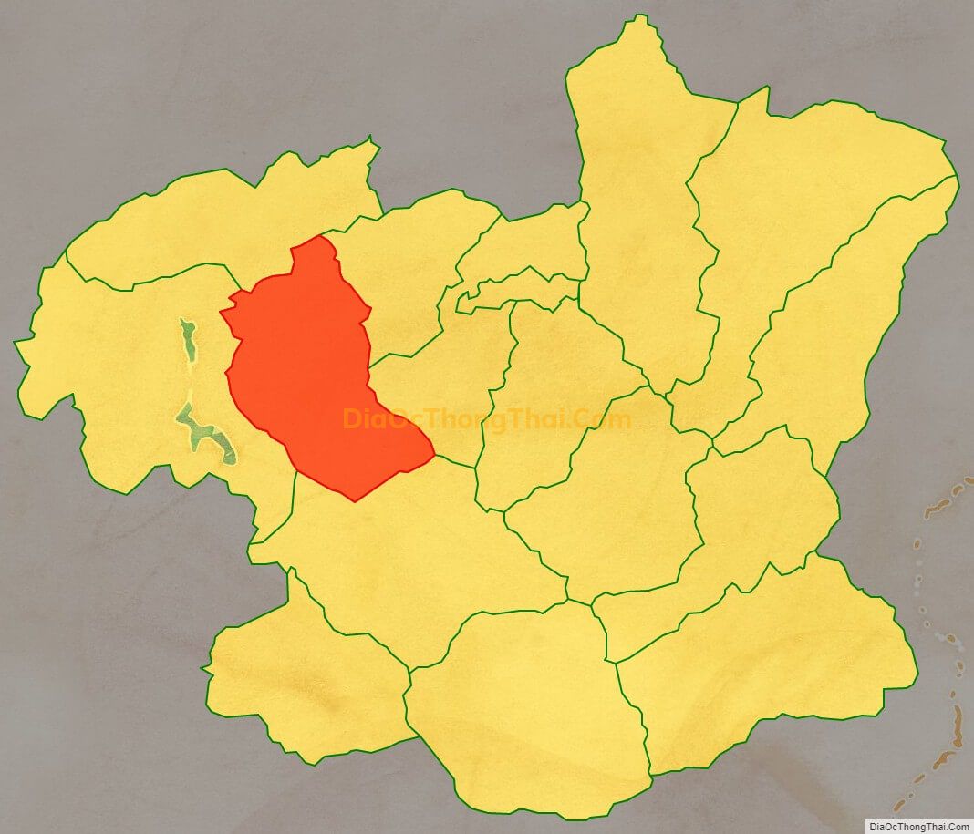 Bản đồ vị trí và địa giới hành chính Xã Khang Ninh, huyện Ba Bể