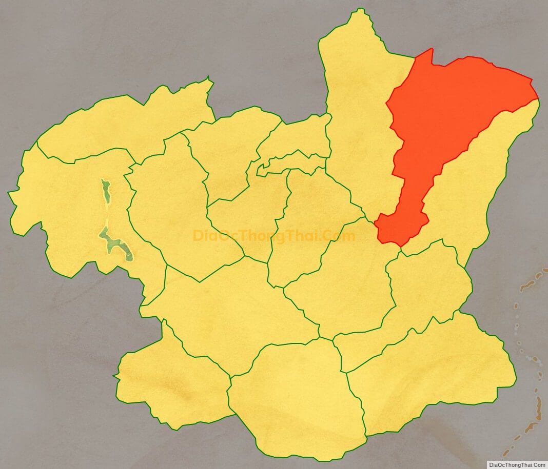 Bản đồ vị trí và địa giới hành chính Xã Phúc Lộc, huyện Ba Bể