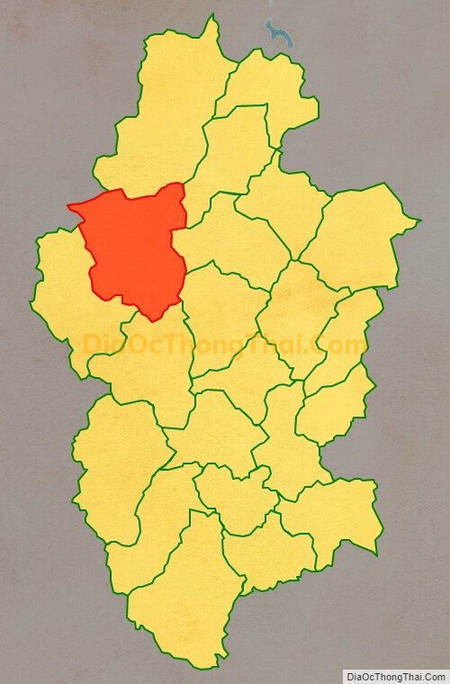 Bản đồ vị trí và địa giới hành chính Xã Bản Thi, huyện Chợ Đồn