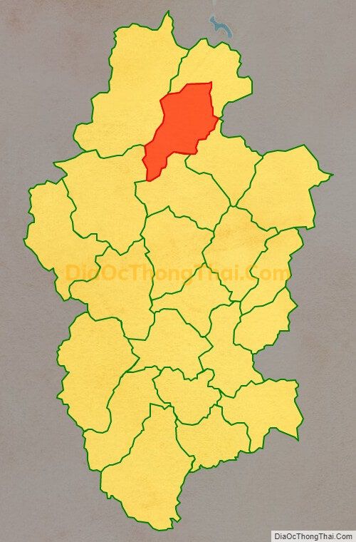 Bản đồ vị trí và địa giới hành chính Xã Đồng Lạc, huyện Chợ Đồn