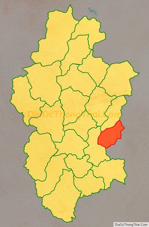 Bản đồ vị trí và địa giới hành chính Xã Đông Viên (cũ), huyện Chợ Đồn