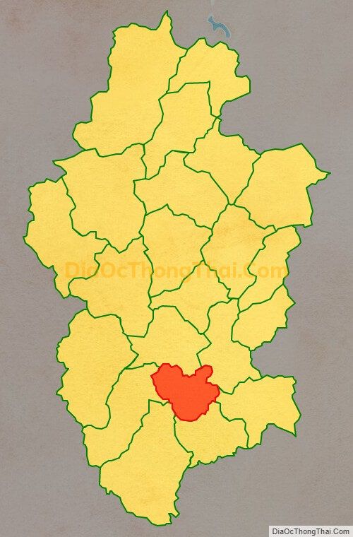 Bản đồ vị trí và địa giới hành chính Xã Phong Huân (cũ), huyện Chợ Đồn