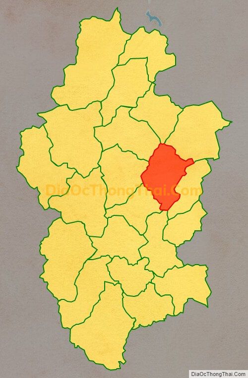 Bản đồ vị trí và địa giới hành chính Xã Phương Viên, huyện Chợ Đồn