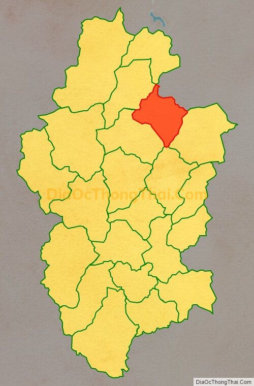 Bản đồ vị trí và địa giới hành chính Xã Tân Lập, huyện Chợ Đồn