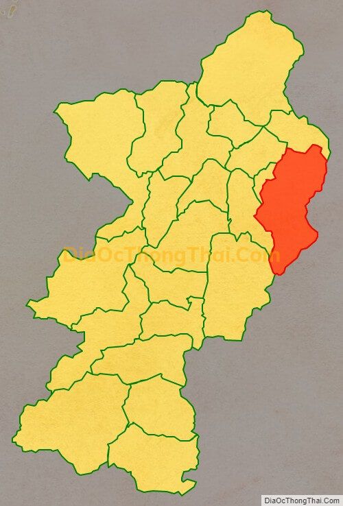 Bản đồ vị trí và địa giới hành chính Xã Kim Lư, huyện Na Rì