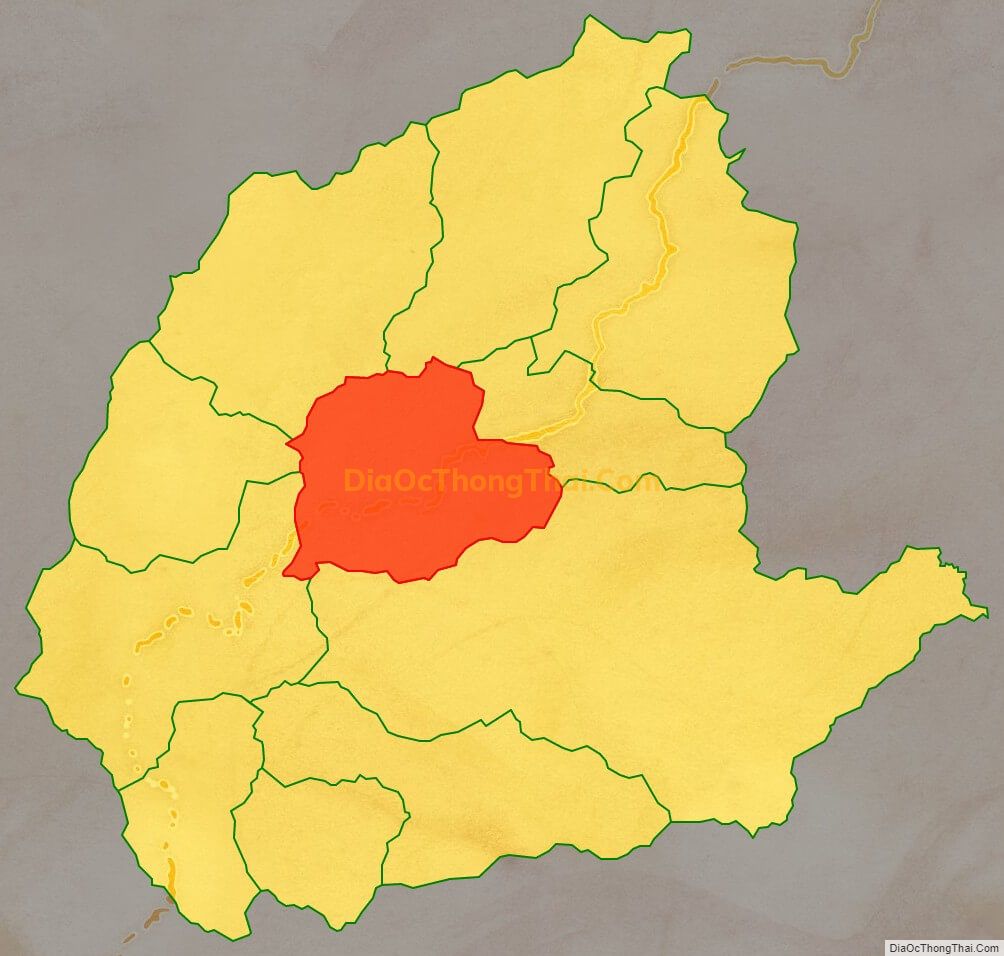 Bản đồ vị trí và địa giới hành chính Xã Vân Tùng, huyện Ngân Sơn