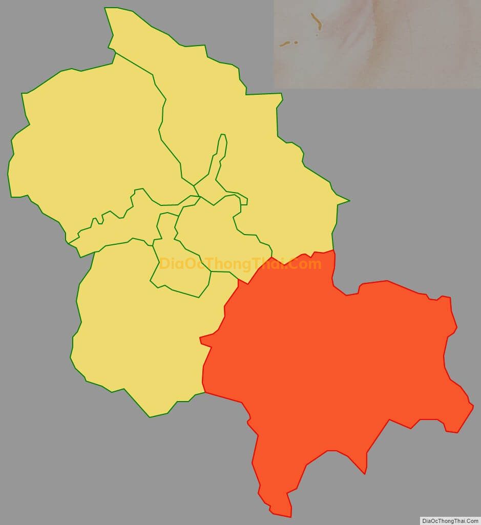 Bản đồ vị trí và địa giới hành chính Phường Xuất Hóa, thành phố Bắc Kạn