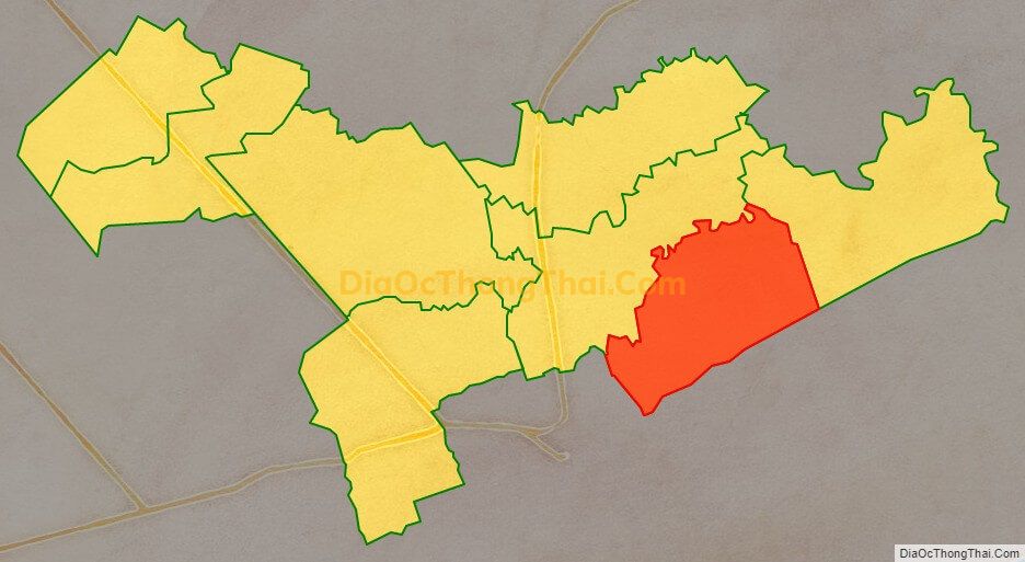 Bản đồ vị trí và địa giới hành chính Xã Hưng Hội, huyện Vĩnh Lợi