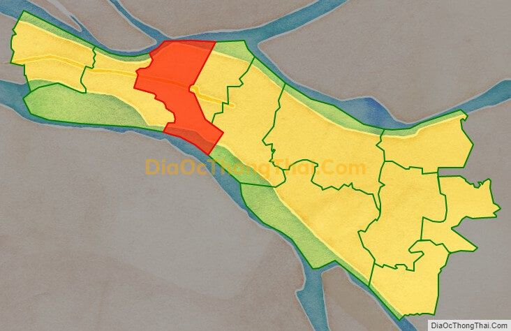 Bản đồ vị trí và địa giới hành chính Xã Sơn Định, huyện Chợ Lách
