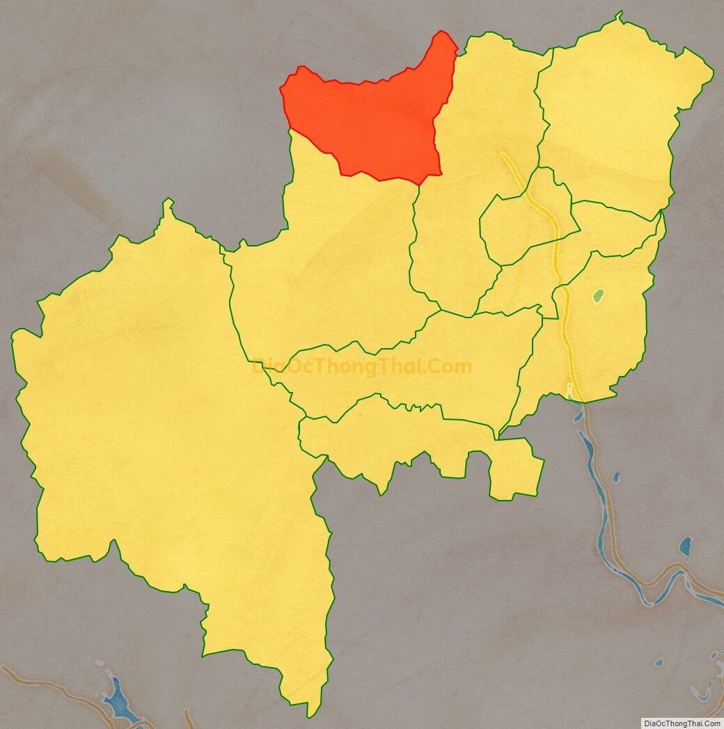 Bản đồ vị trí và địa giới hành chính Xã An Dũng, huyện An Lão