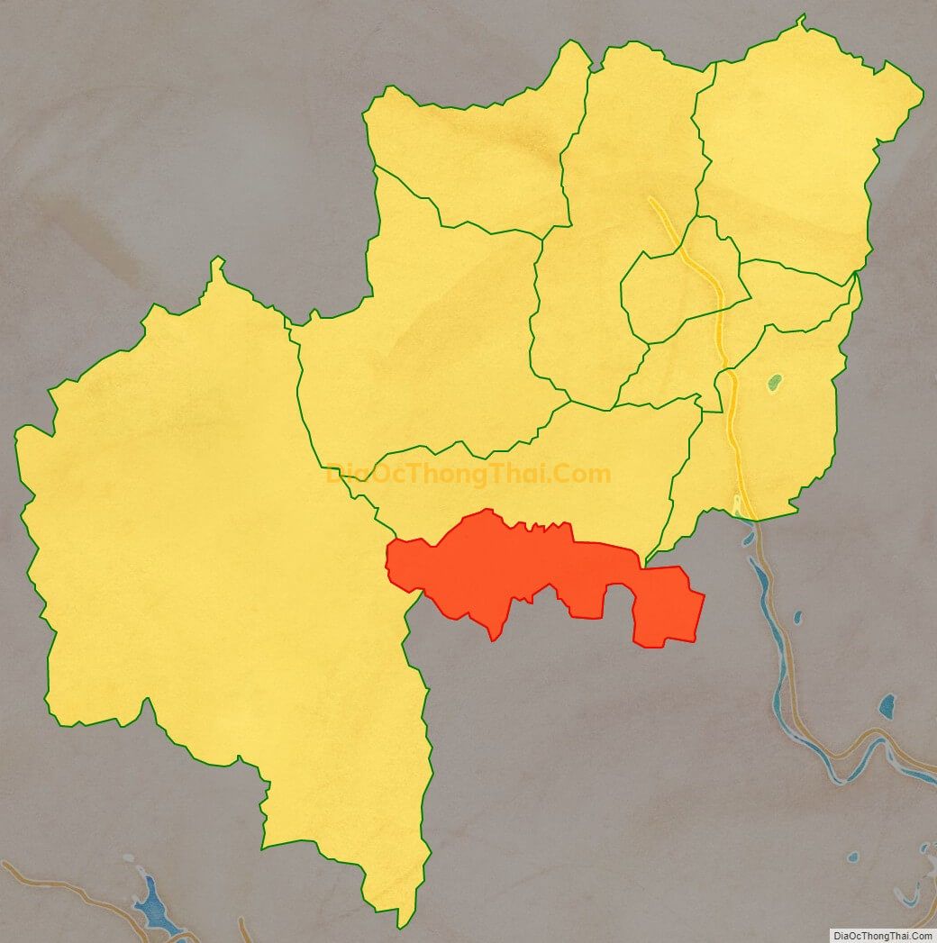 Bản đồ vị trí và địa giới hành chính Xã An Nghĩa, huyện An Lão