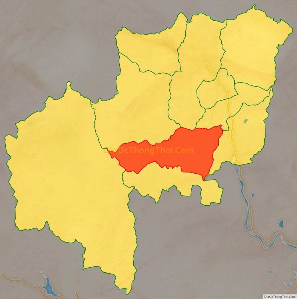 Bản đồ vị trí và địa giới hành chính Xã An Quang, huyện An Lão