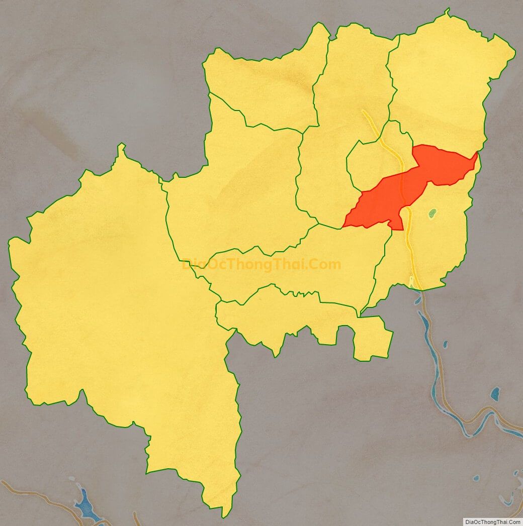 Bản đồ vị trí và địa giới hành chính Xã An Tân, huyện An Lão