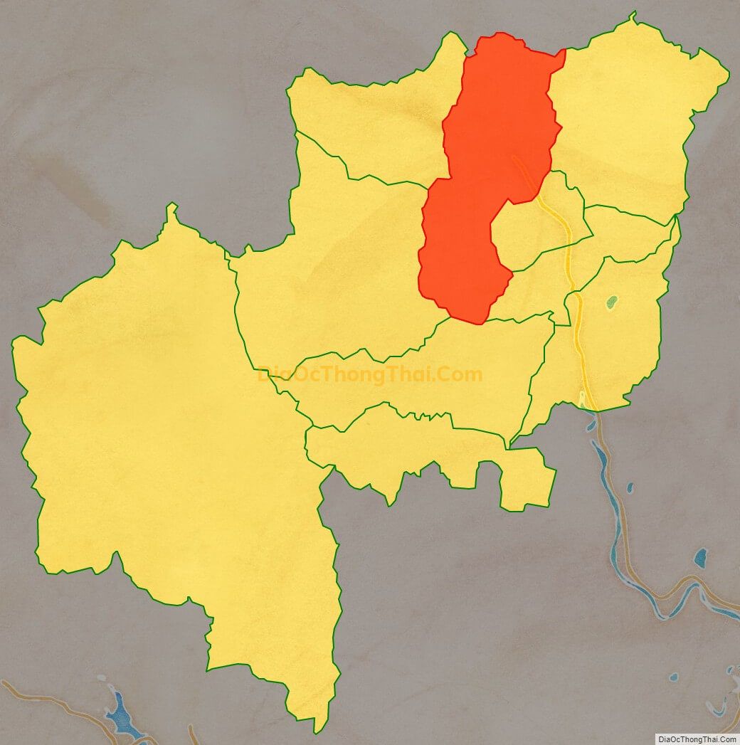 Bản đồ vị trí và địa giới hành chính Xã An Trung, huyện An Lão
