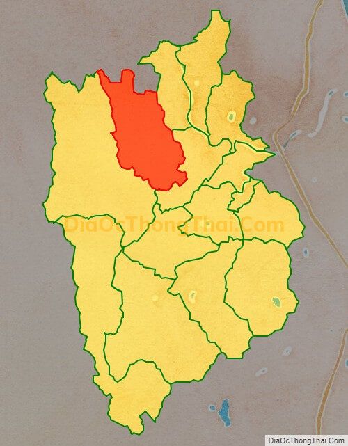 Bản đồ vị trí và địa giới hành chính Xã Ân Sơn, huyện Hoài Ân