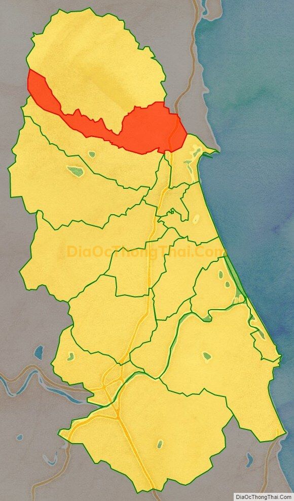 Bản đồ vị trí và địa giới hành chính Xã Hoài Châu Bắc, thị xã Hoài Nhơn