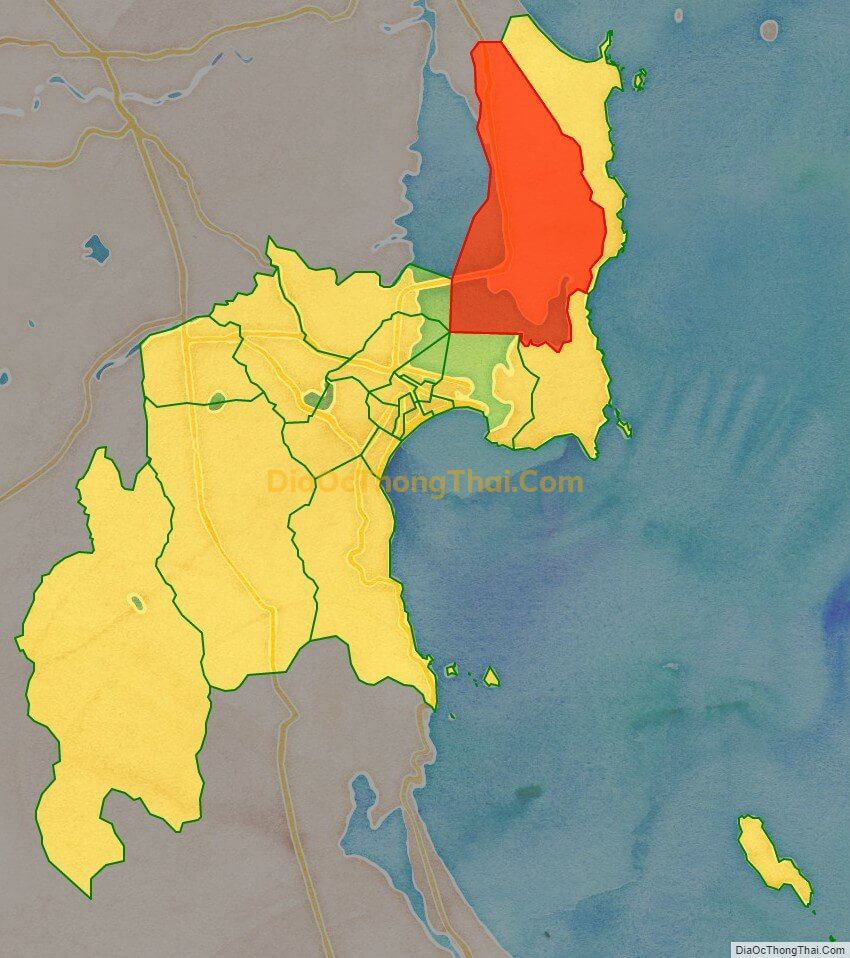 Bản đồ vị trí và địa giới hành chính Xã Nhơn Hội, TP Quy Nhơn