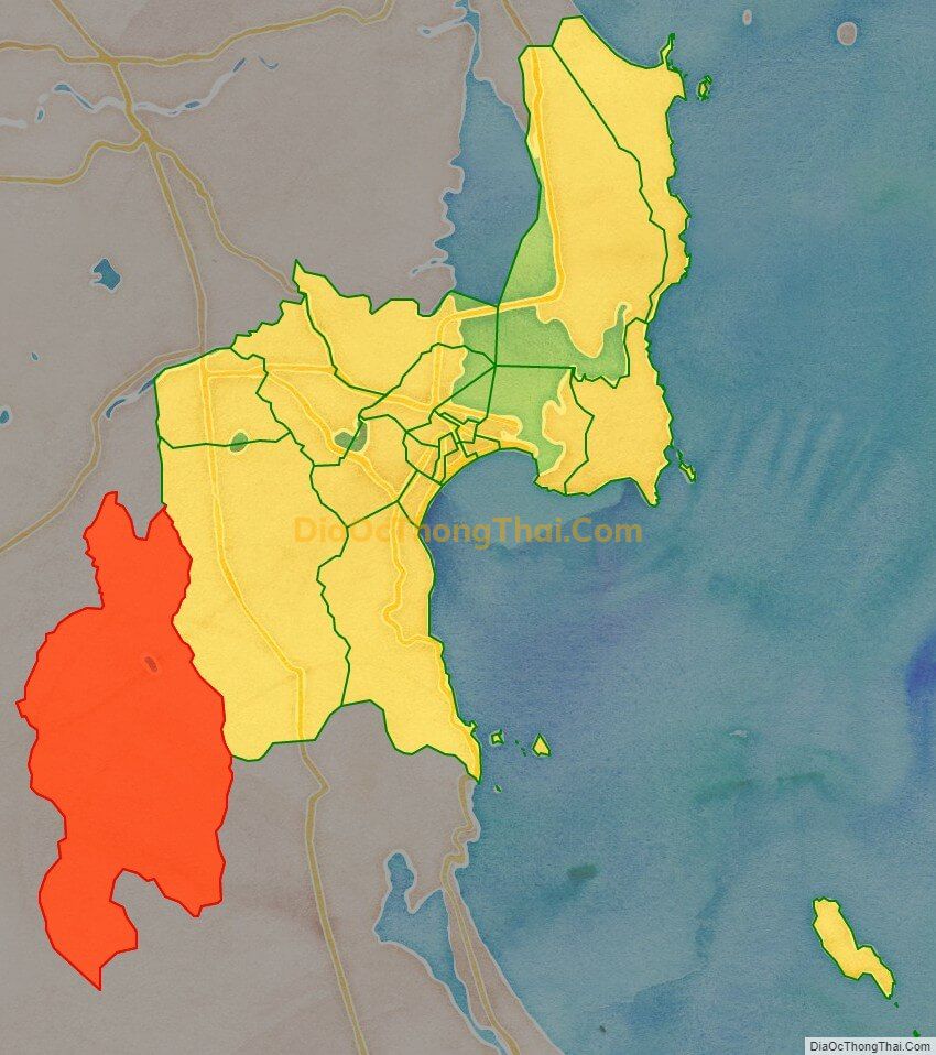 Bản đồ vị trí và địa giới hành chính Xã Phước Mỹ, TP Quy Nhơn