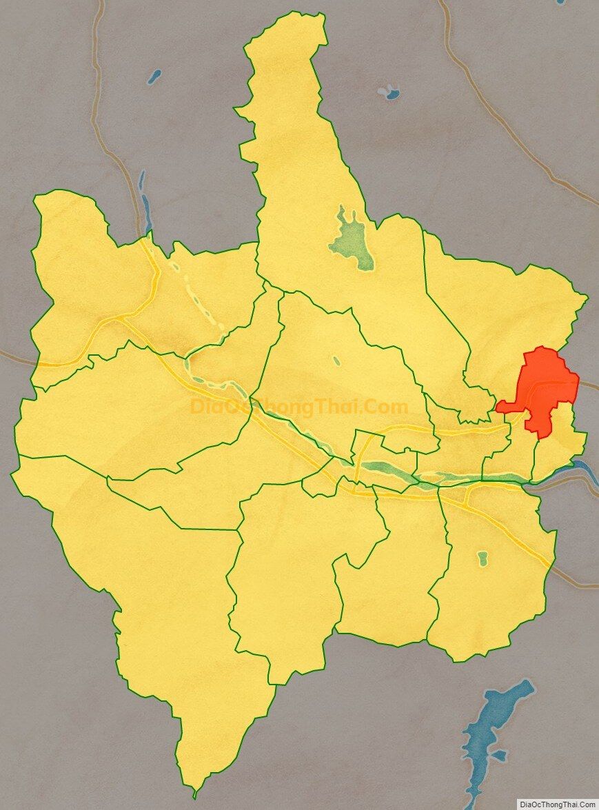 Bản đồ vị trí và địa giới hành chính Xã Tây An, huyện Tây Sơn