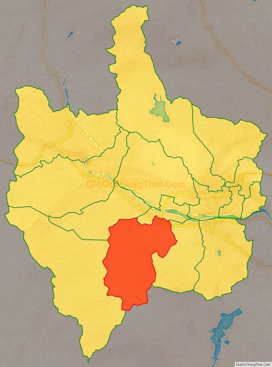 Bản đồ vị trí và địa giới hành chính Xã Tây Phú, huyện Tây Sơn