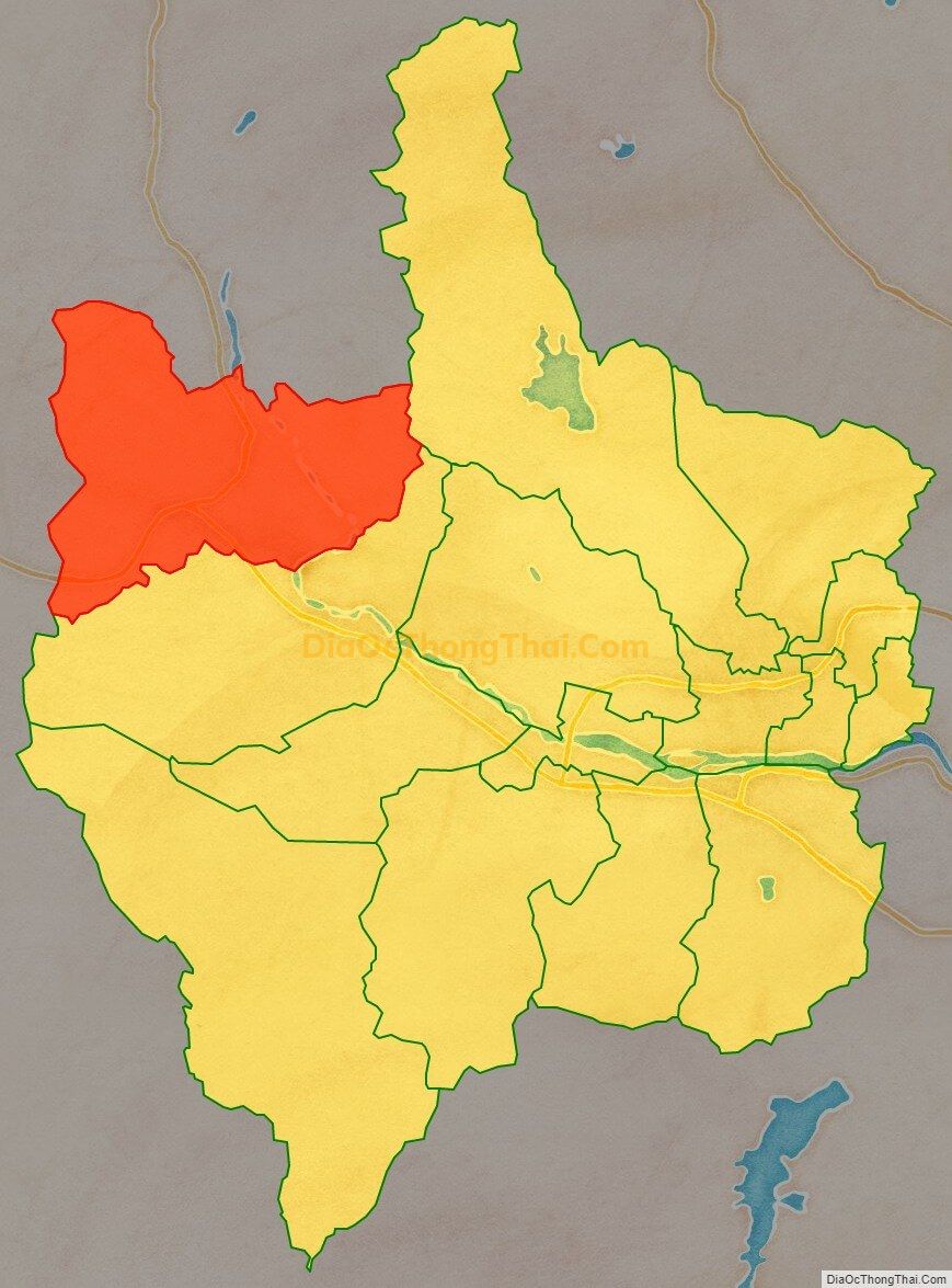 Bản đồ vị trí và địa giới hành chính Xã Tây Thuận, huyện Tây Sơn