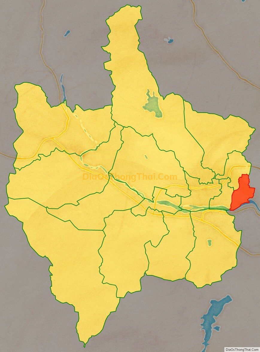 Bản đồ vị trí và địa giới hành chính Xã Tây Vinh, huyện Tây Sơn