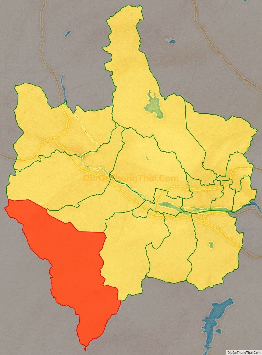 Bản đồ vị trí và địa giới hành chính Xã Vĩnh An, huyện Tây Sơn