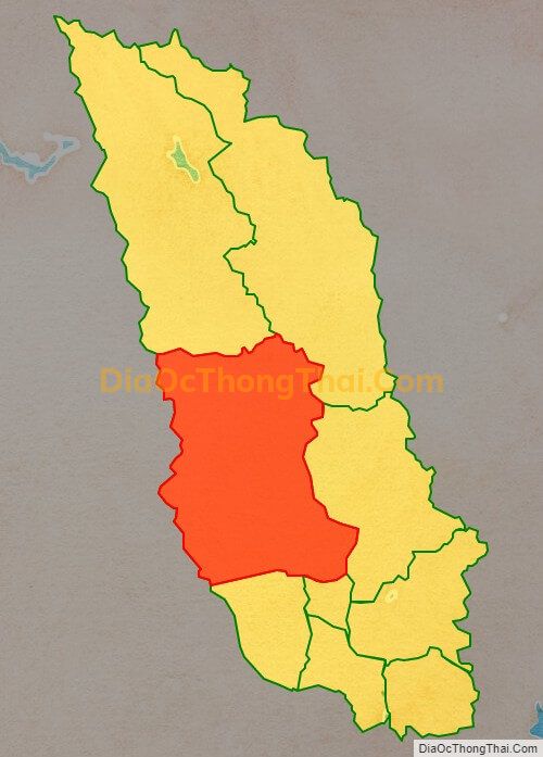 Bản đồ vị trí và địa giới hành chính Xã Vĩnh Hảo, huyện Vĩnh Thạnh