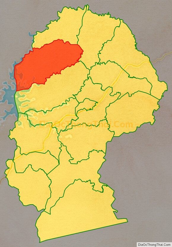 Bản đồ vị trí và địa giới hành chính Xã Bom Bo, huyện Bù Đăng