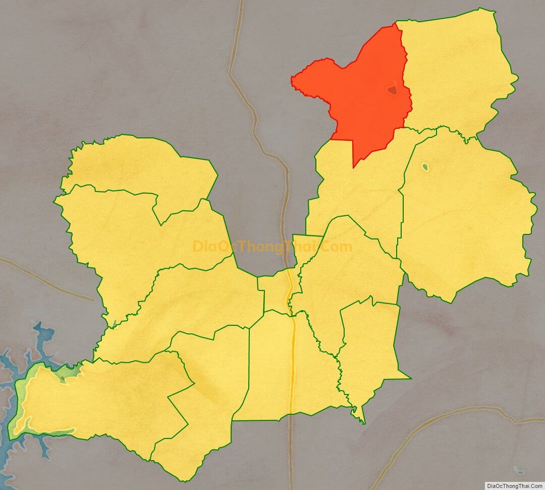 Bản đồ vị trí và địa giới hành chính Xã An Khương, huyện Hớn Quản